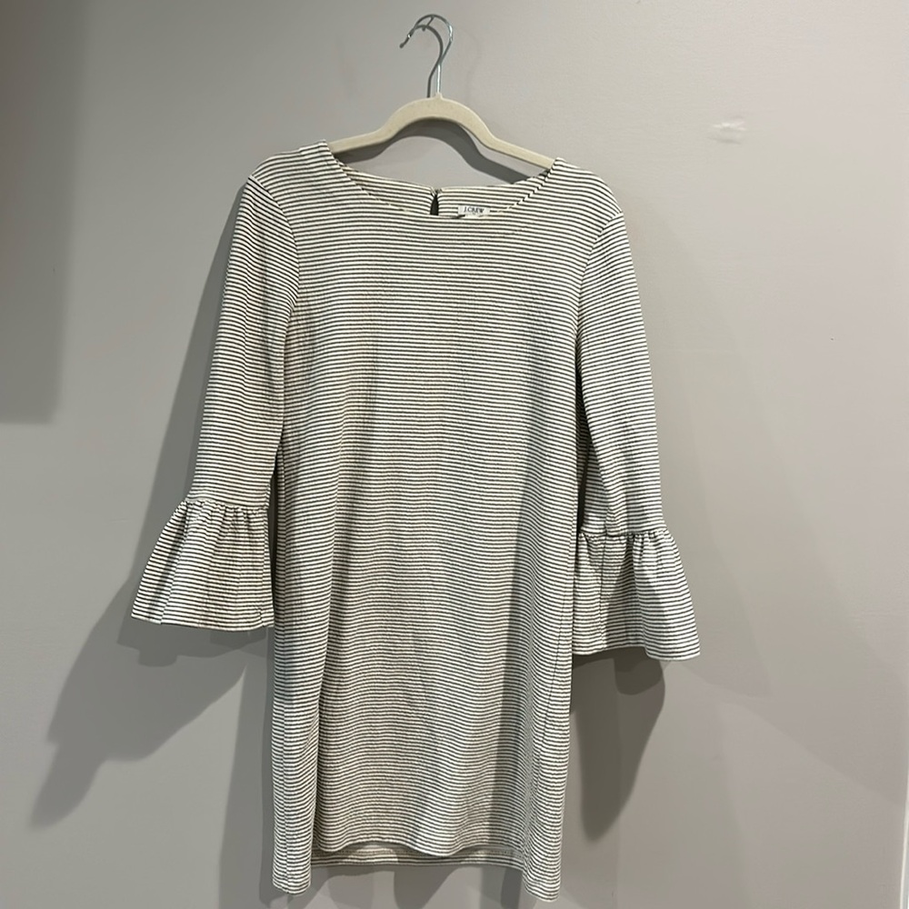 J. Crew Striped Midi Dress - Size Small